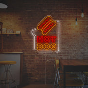 Hot Dog For Business LED Neon Sign