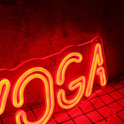 Hot Yoga Red Neon Sign