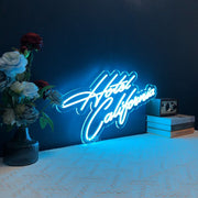 Hotel California Bar Club Home Decor Neon Sign