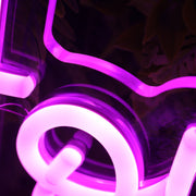 Howdy Bitch Purple Neon Sign