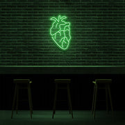 Human Heart Neon Sign