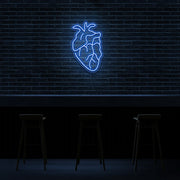 Human Heart Neon Sign