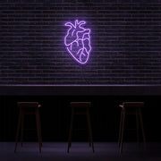 Human Heart Neon Sign