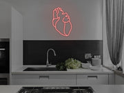 Human Heart Neon Sign