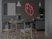 Human Heart Neon Sign