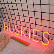 Huskies Red Neon Sign