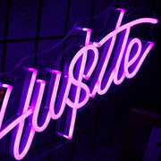 Hustle Neon Sign