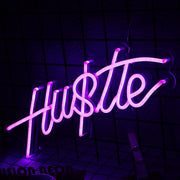 Hustle Neon Sign