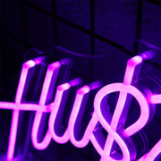 Hustle Neon Sign