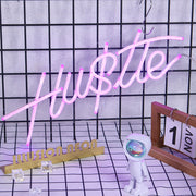 Hustle Neon Sign