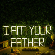 I Am Your Father Yellow Neon Sign