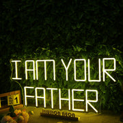 I Am Your Father Yellow Neon Sign