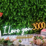 I love You 3000 Neon Sign