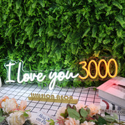 I love You 3000 Neon Sign