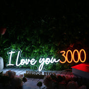 I love You 3000 Neon Sign