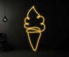 Ice Cream Neon Led Light Cream Coffee Shop Decor Light Cream Store Wall Decor