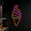 Ice Cream Neon Led Light Cream Coffee Shop Decor Light Wall Decor