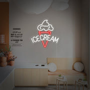 Ice Cream Neon Sign