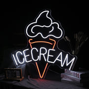 Ice Cream Neon Sign