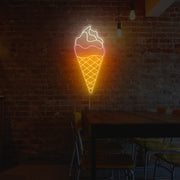 Ice Cream Neon Sign