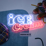 Ice Cream Neon Sign