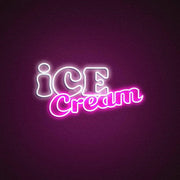 Ice Cream Neon Sign