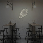 Icecream With Cone Neon Sign