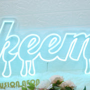 Icekeem Blue Neon Sign