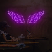 Icy Wings Neon Sign