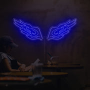 Icy Wings Neon Sign