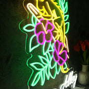 Iguana Alley Neon Sign