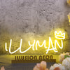 Illy Man Yellow Custom Neon Sign