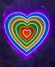 Infinity Heart Neon Sign