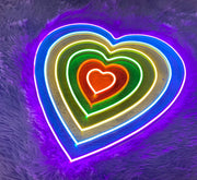 Infinity Heart Neon Sign