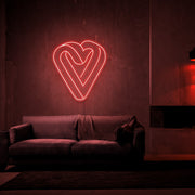 Infinity Heart Neon Sign