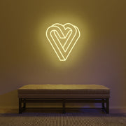 Infinity Heart Neon Sign