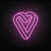 Infinity Heart Neon Sign