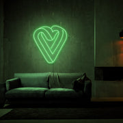 Infinity Heart Neon Sign