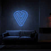 Infinity Heart Neon Sign