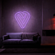 Infinity Heart Neon Sign