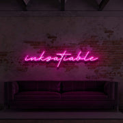 Inksatiable For Tattoo Studio Neon Sign