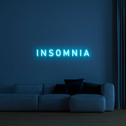 Insomnia Neon Sign