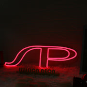 IP Red Custom Neon Sign