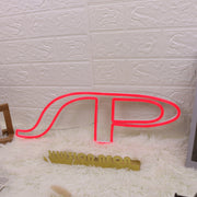 IP Red Custom Neon Sign