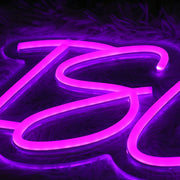 ISlA Purple Neon Sign