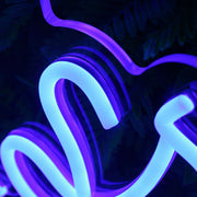 Israel Rocks Blue Neon Sign