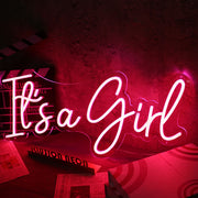 It Is A Girl Neon Sign