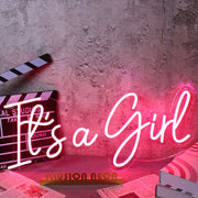 It Is A Girl Neon Sign