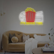 It Is Movie Time LED Neon Sign