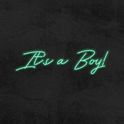 Its A Boy Babyshower Neon Sign